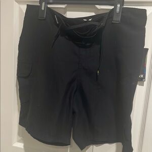 Hurley Black Board Shorts for Swim